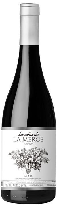 El Vino Prodigo La Vina de la Merce Crianza Rioja 2019