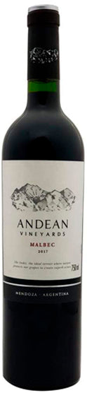 2016 ANDEAN VINEYARDS MALBEC RESERVE 12/750ML