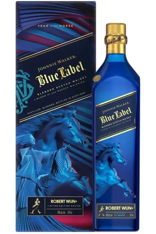 Johnnie Walker Blue Label Scotch Blended Limited Lunar Year Of The Horse Edition