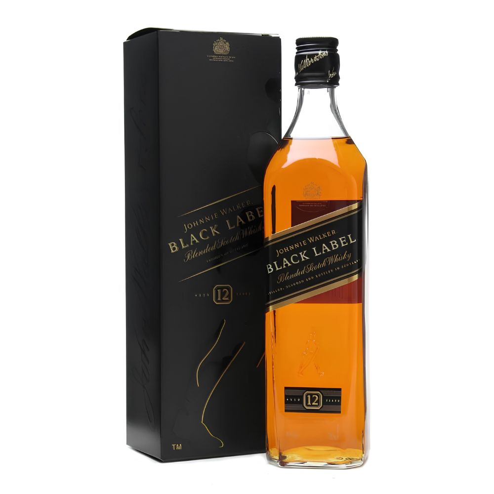 Johnnie Walker Scotch Black Label 12 Year
