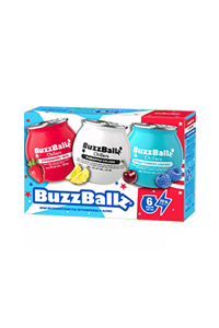 Buzzballz Red/White/Blue Variety Chiller (Case of 8 Bottles)
