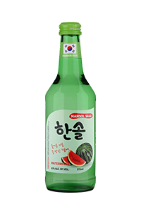 Hansol Watermelon Soju (Case of 20 Bottles)