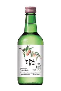 Damso Peach Soju (Case of 20 Bottles)
