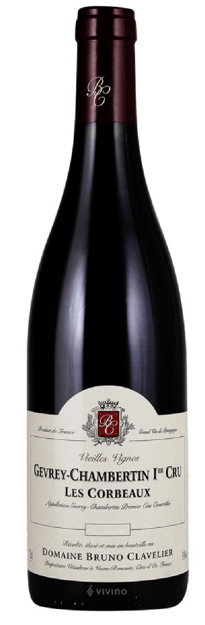 Domaine Bruno Clavelier La Combe d'Orveaux Chambolle-Musigny 1er Cru 2015