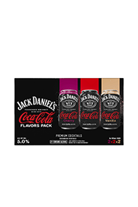 Jack Daniels Jack & Coke 5% ABV Variety 6pk Cans (Case of 4 Bottles)