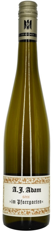 Im Pfarrgarten Riesling Feinherb, A.J. Adam 2022