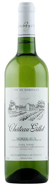 Chateau Gillet Bordeaux Blanc 2020 750-12 2020