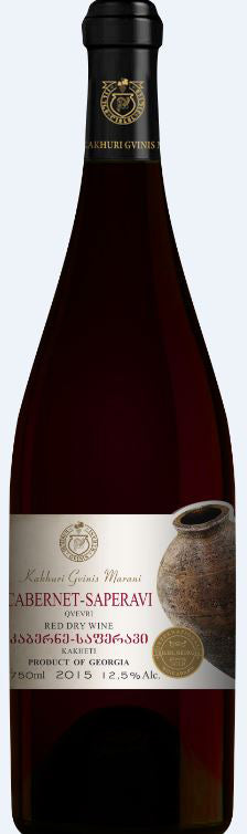 2018 KGM SAPERAVI RED DRY 12/750ML