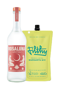 Rosaluna Mezcal Joven w/Filthy Margarita Mix