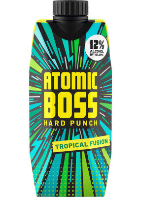 Atomic Boss Blue Raspberry Hard Punch