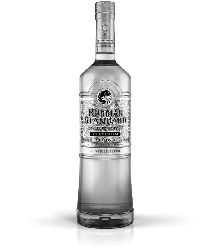 Russian Standard Silver Flitered Platinum Vodka
