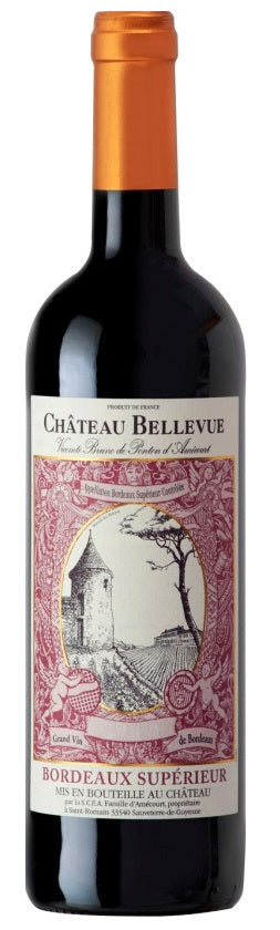 CHATEAU BELLEVUE ROUGE BORDEAUX SUPERIER 2018