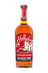Holladay Soft Red Wheat Rickhouse Proof Straight Bourbon Whiskey