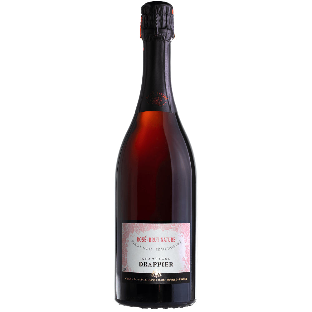 Drappier Rosé Brut 750ml Drappier Brut Champagne Nature Rose Pinot Noir – Wine Chateau