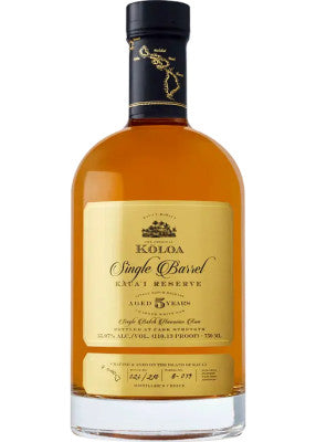 Koloa Kaua'i Single Barrel Reserve 5 Year