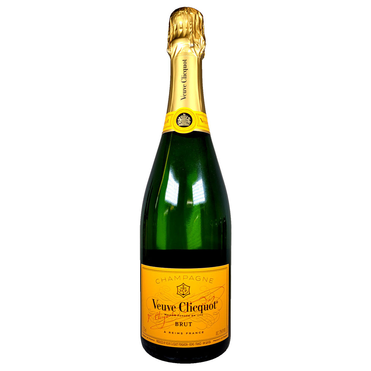 Brut Wine Veuve – Chateau 750 Label – Champagne ML Yellow Buy Clicquot