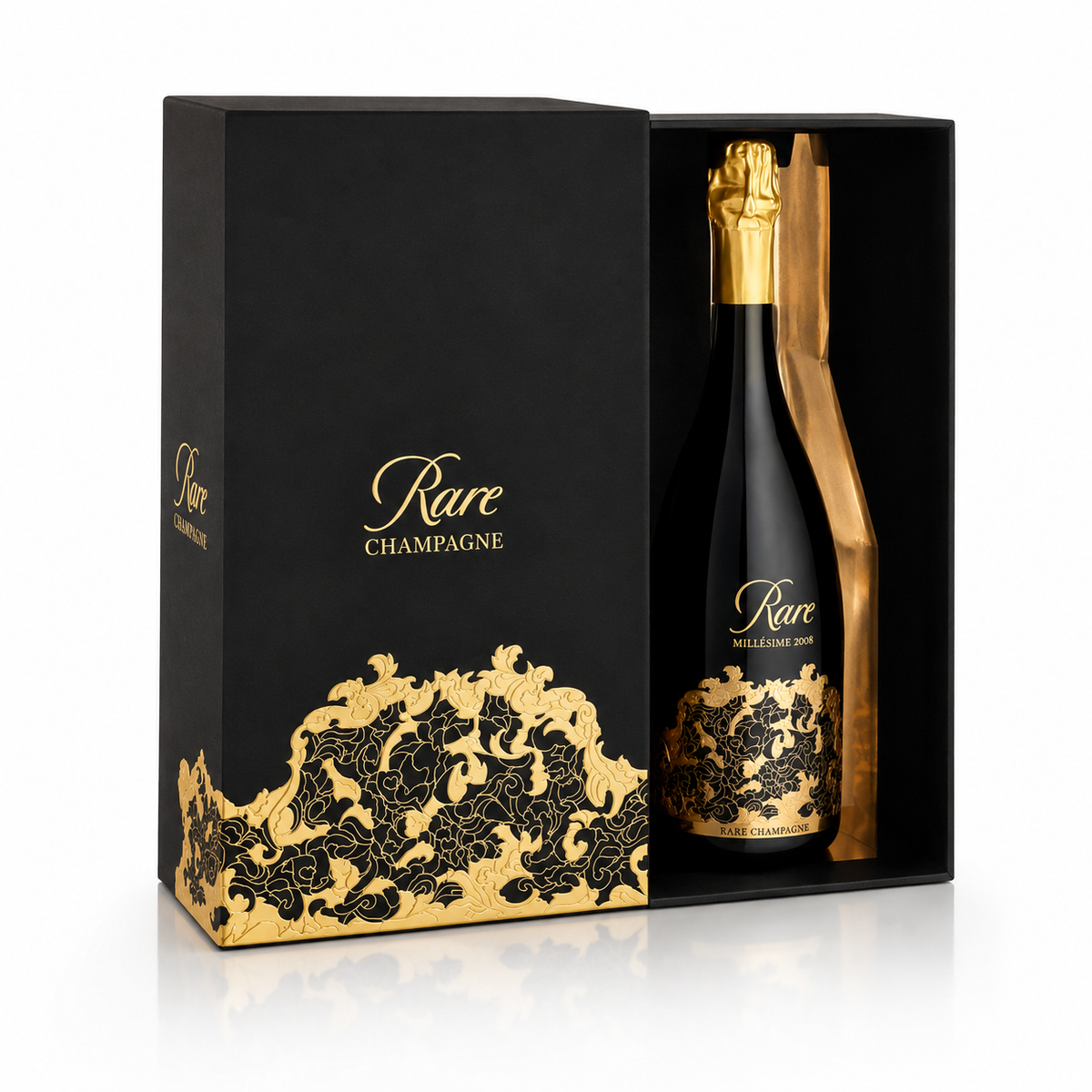 Rare Champagne Brut Cuvee Gift Box 2012 with Gift Box 750ml