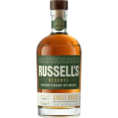 Wild Turkey Reserve Single Barrel Rye Whiskey