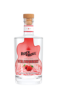 Rock N Roll Strawberry Tequila Round Bottle
