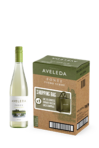 Aveleda Verde White w/Shopping Bag