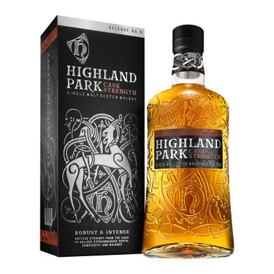 Highland Park Cask Strength #5 Single Malt Scotch Whiskey