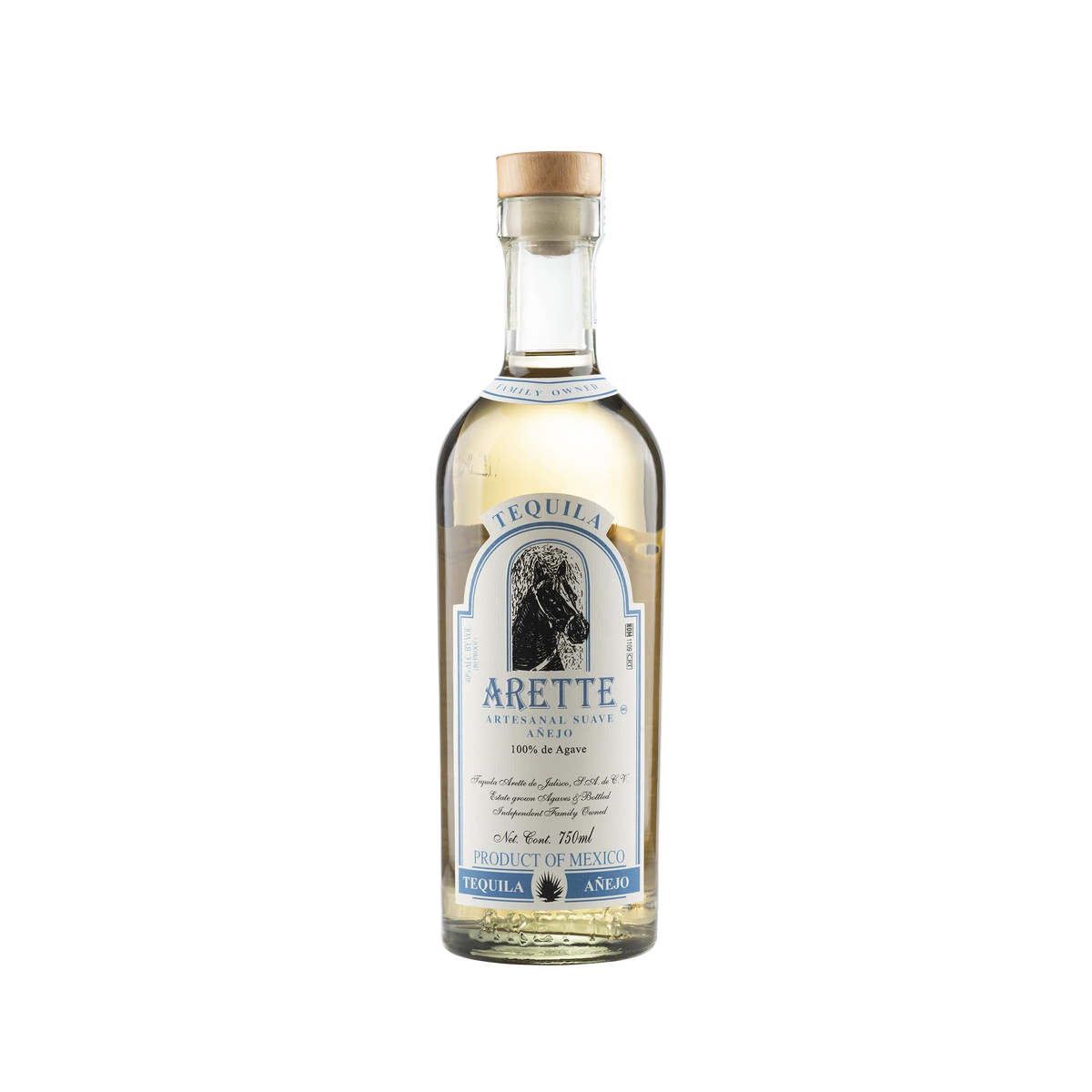 Arette Artesanal Suave 100% de Agave Tequila Anejo