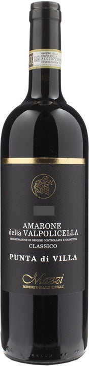 Amarone della Valpolicella Classico 'Punta di Villa', Roberto Mazzi 2018