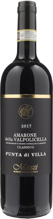 Amarone della Valpolicella Classico 'Punta di Villa', Roberto Mazzi 2017