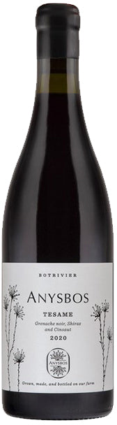 Anysbos Red Wine Tesame Bot River 2020