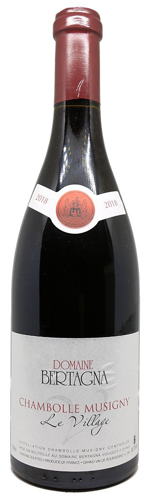 BERTAGNA CHAMBOLLE MUSIGNY VILLAGE 2018