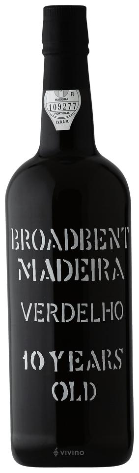BROADBENT MADEIRA 10 YR OLD VERDELHO MED DRY