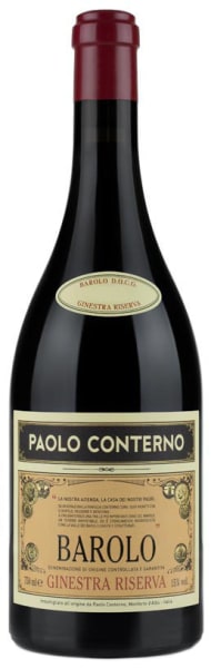 Barolo Riserva "Ginestra", Paolo Conterno 2015