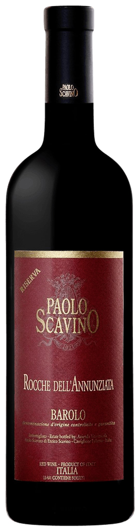 Barolo Riserva 'Rocche Annunziata', Paolo Scavino 1996