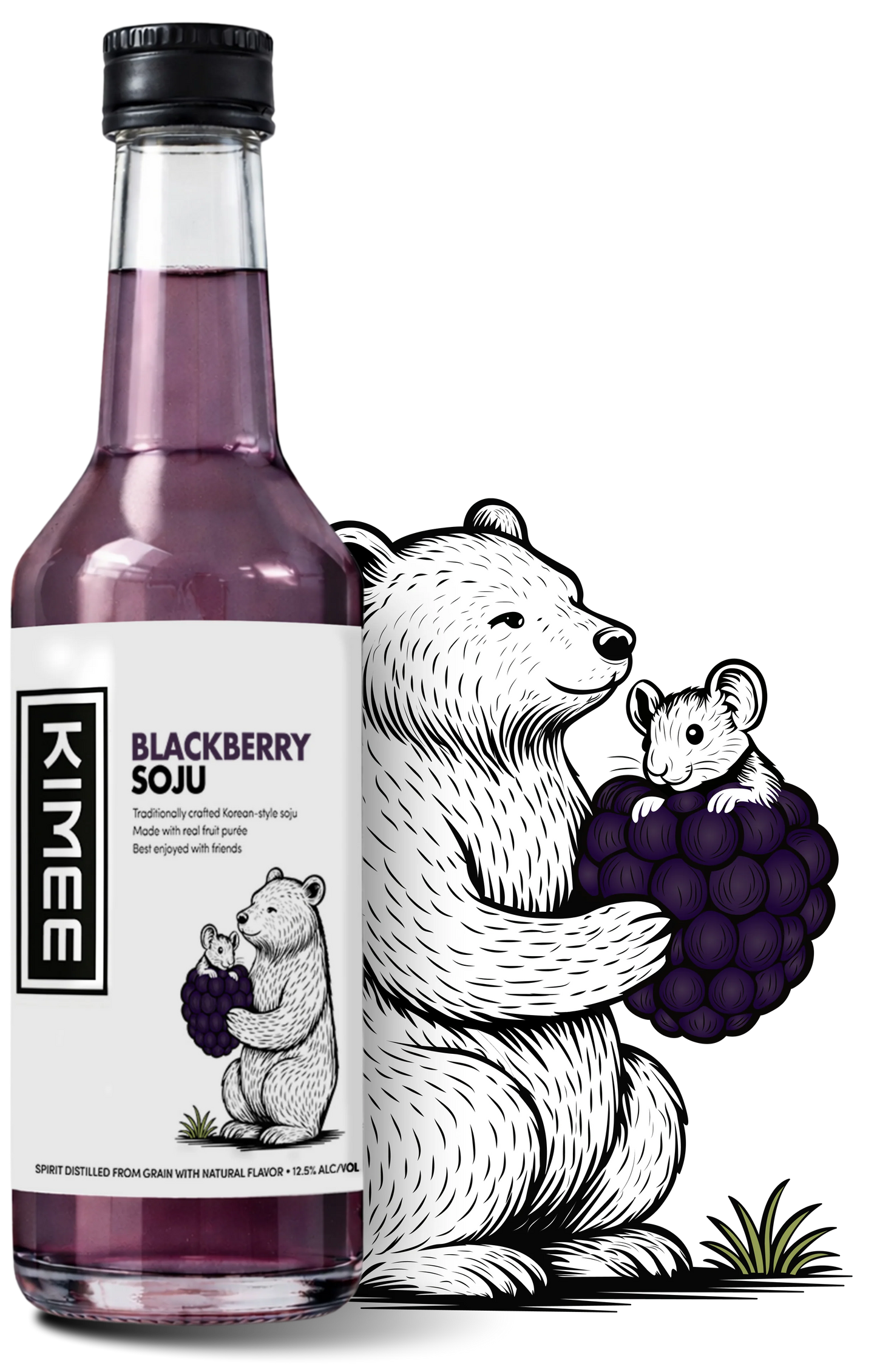 Kimee Blackberry Soju