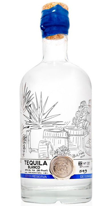 Blanco Tequila 100% Agave Azul (Case only)