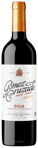 Bodegas Gómez Cruzado Tinto Reserva Rioja 2014