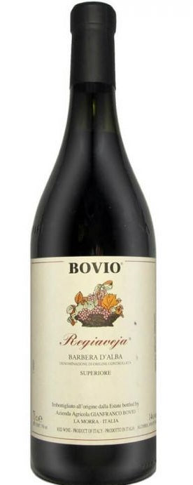 Bovio Barbera d'Alba Superiore Regiaveja 2018 750-12 2018