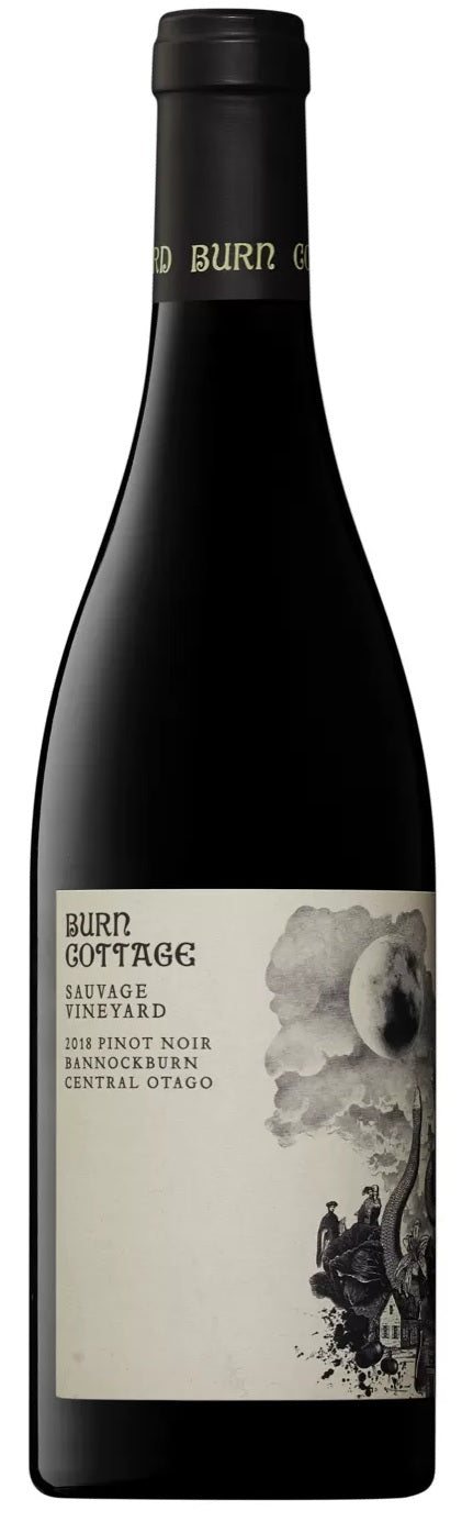 Pinot Noir, 'Sauvage Vineyard', Burn Cottage 2019