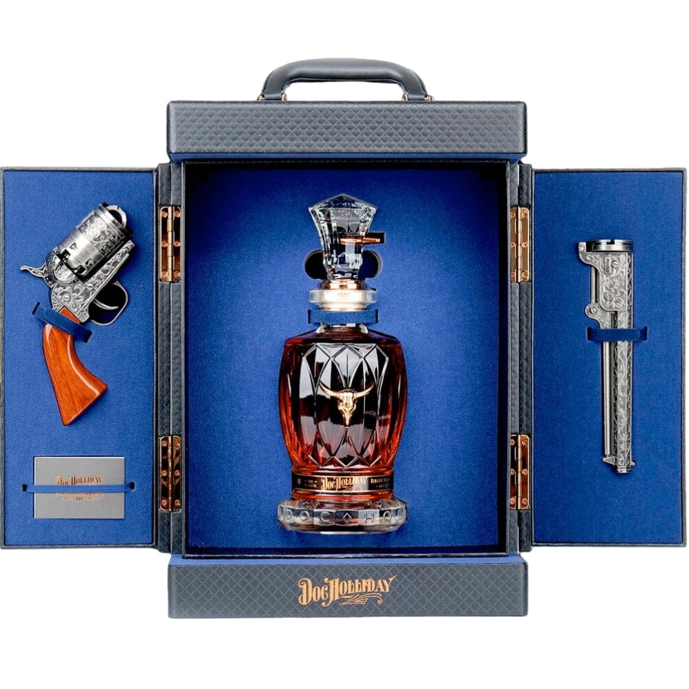 Doc Holliday Gift Set With Revolver Bourbon Whiskey 700ml