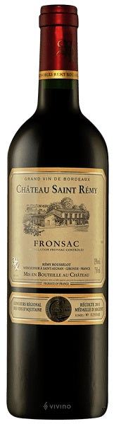 Château Saint Rémy Fronsac 2014