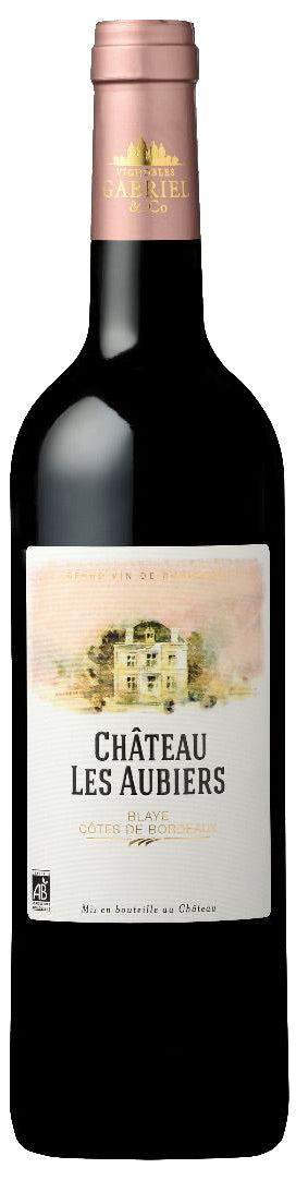 CHATEAU LES ABIERS BLAYE COTES DE BORDEAUX 2018 (Case only)