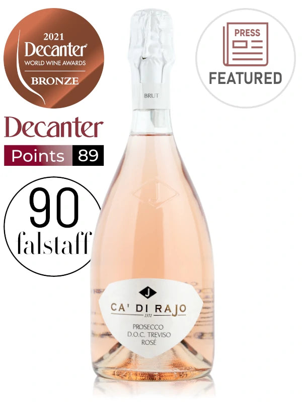 Ca’ di Rajo “Rosé Brut” Prosecco Treviso DOC Millesimato 2022