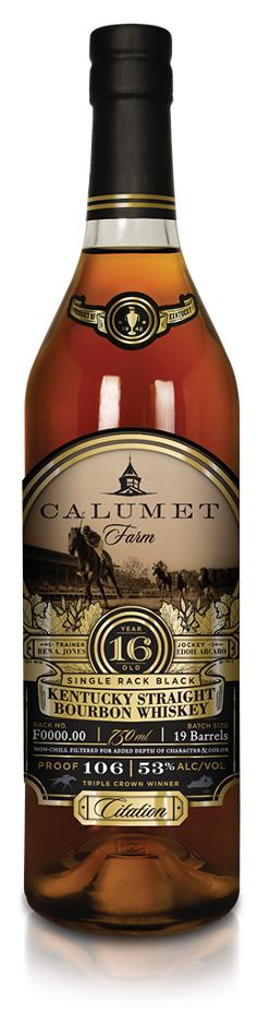 Calumet Farm 16 year old Kentucky Straight Bourbon