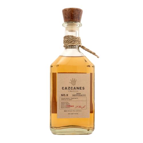 Cazcanes No.9 Rosa Reposado Tequila 100% Puro De Agave