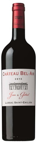 Château Bel Air Lussac Saint-Émilion Jean & Gabriel 2018 (Case only)