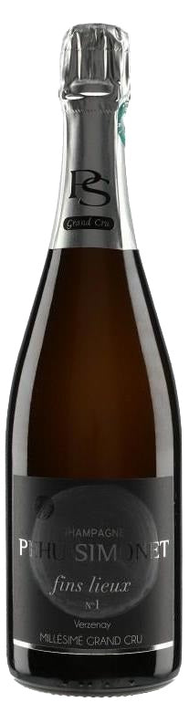 Champagne 'Fins Lieux #1 Verzenay Les Perthois' Blanc de Noir Extra Brut, Pehu-Simonet 2009