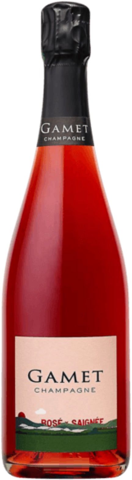 Champagne Rose de Saignee Brut, Gamet 2018