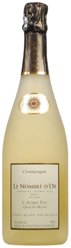 Champagne 'Le Nombre d'Or' Sable Blanc des Blancs, Aubry 2018