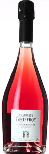 Champagne Rose de Saignee Brut, Geoffroy
