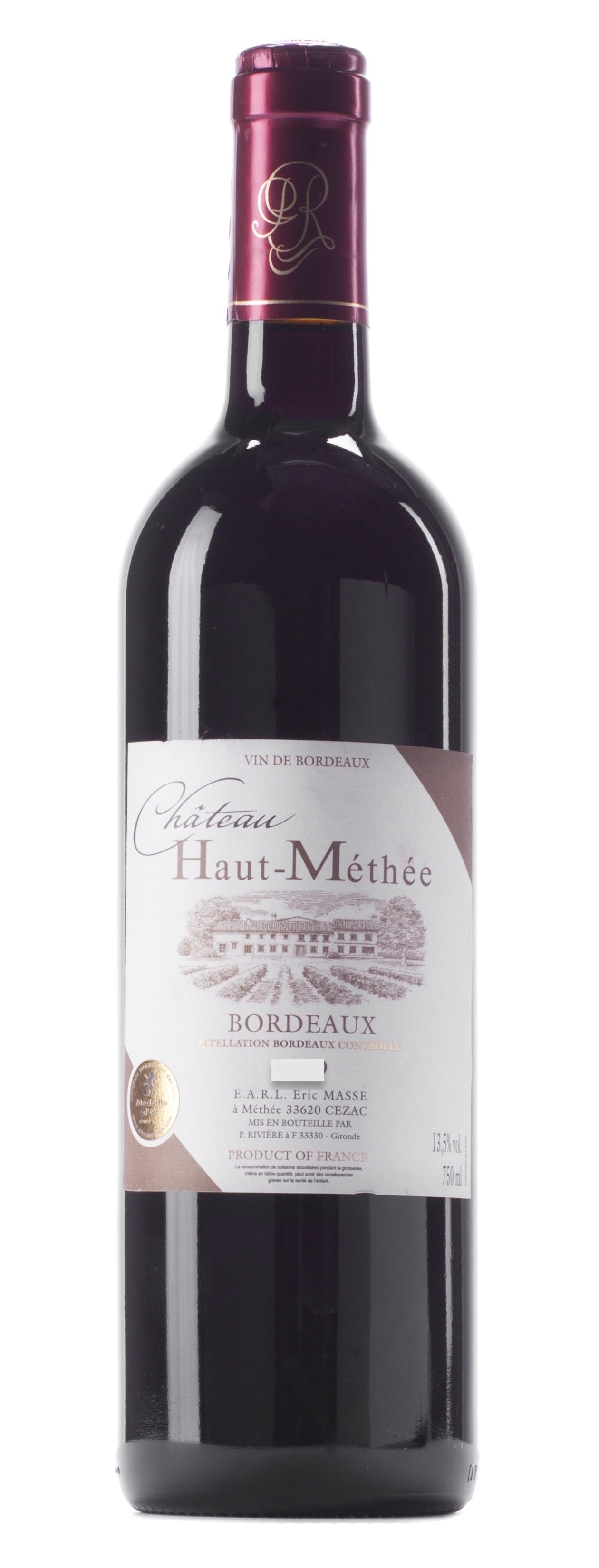 Château Haut-Méthée Bordeaux 2018